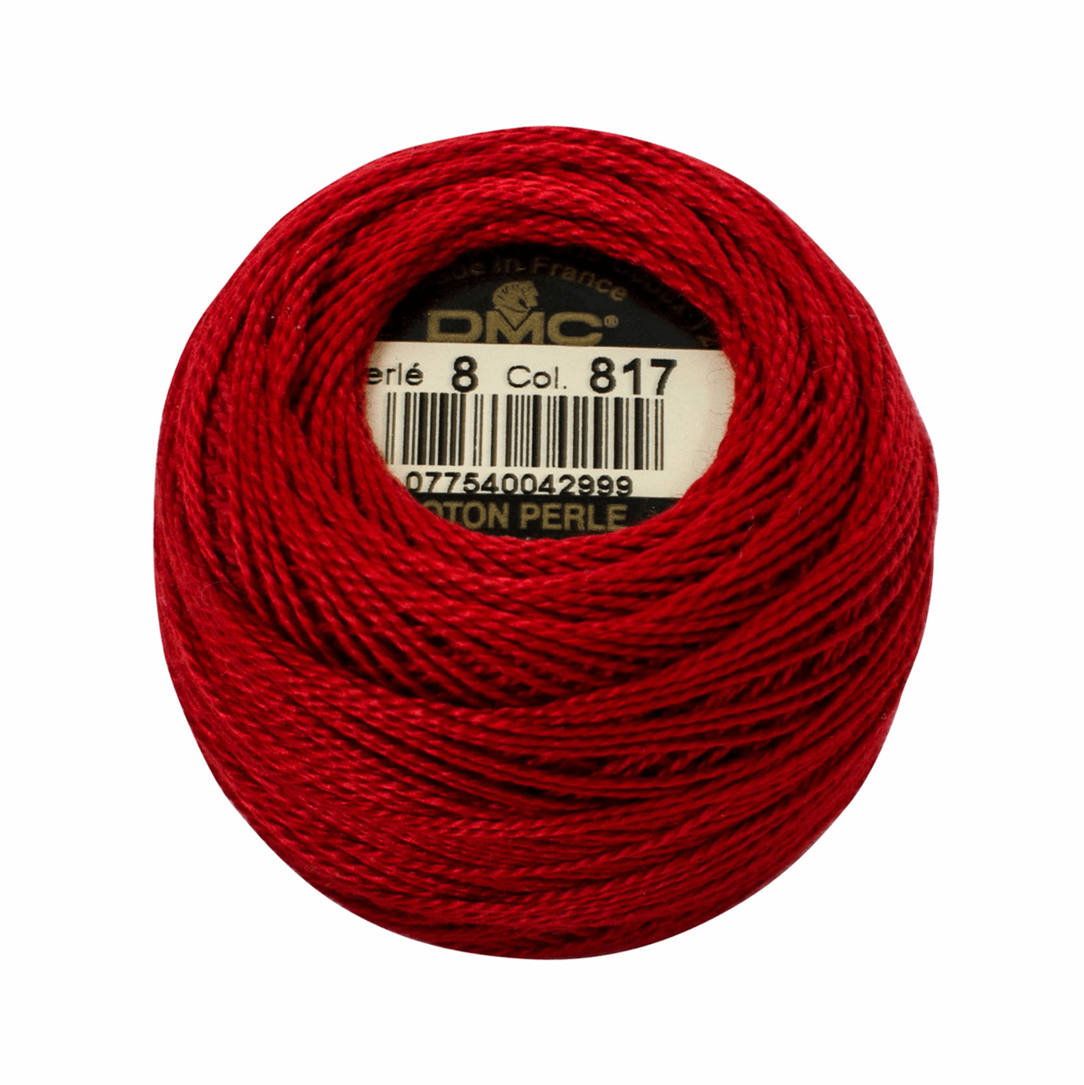 DMC Pearl Cotton Size 8 - 80m Ball - 0817