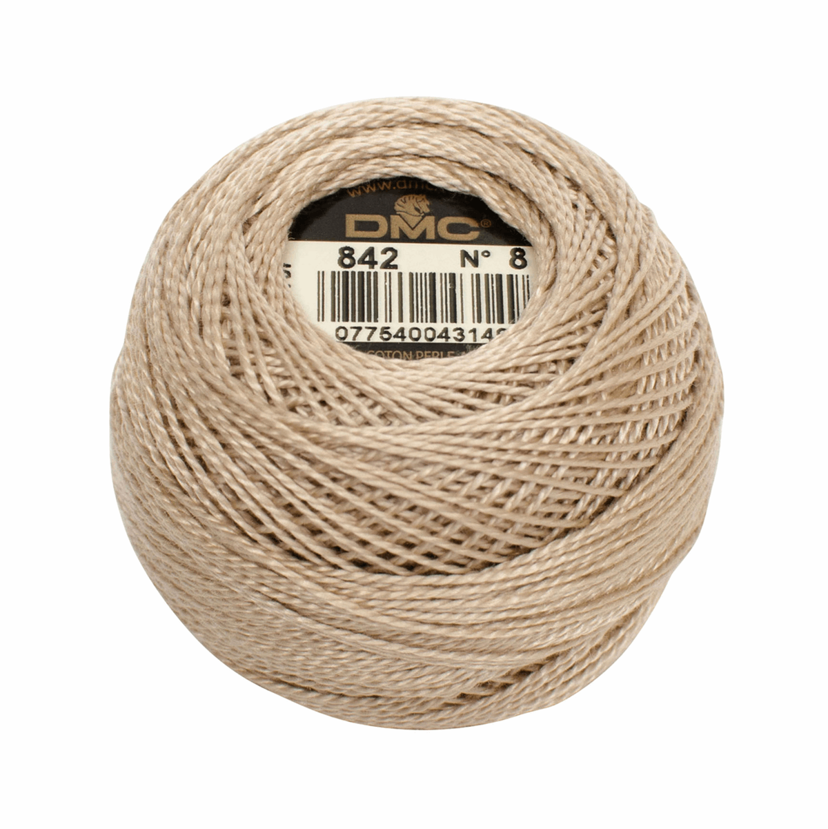 DMC Pearl Cotton Size 8 - 80m Ball - 0842