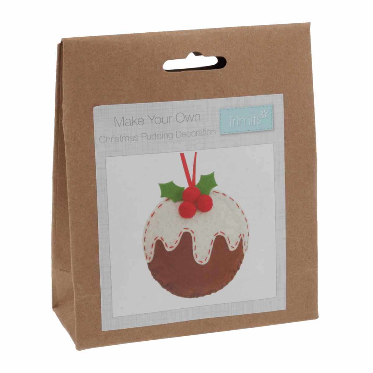 Trimits Felt Decoration Kit: Christmas Pudding GCK025