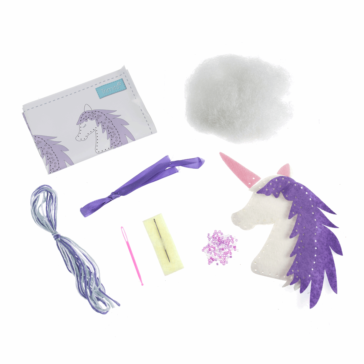 Trimits Felt Decoration Kit: Unicorn GCK036