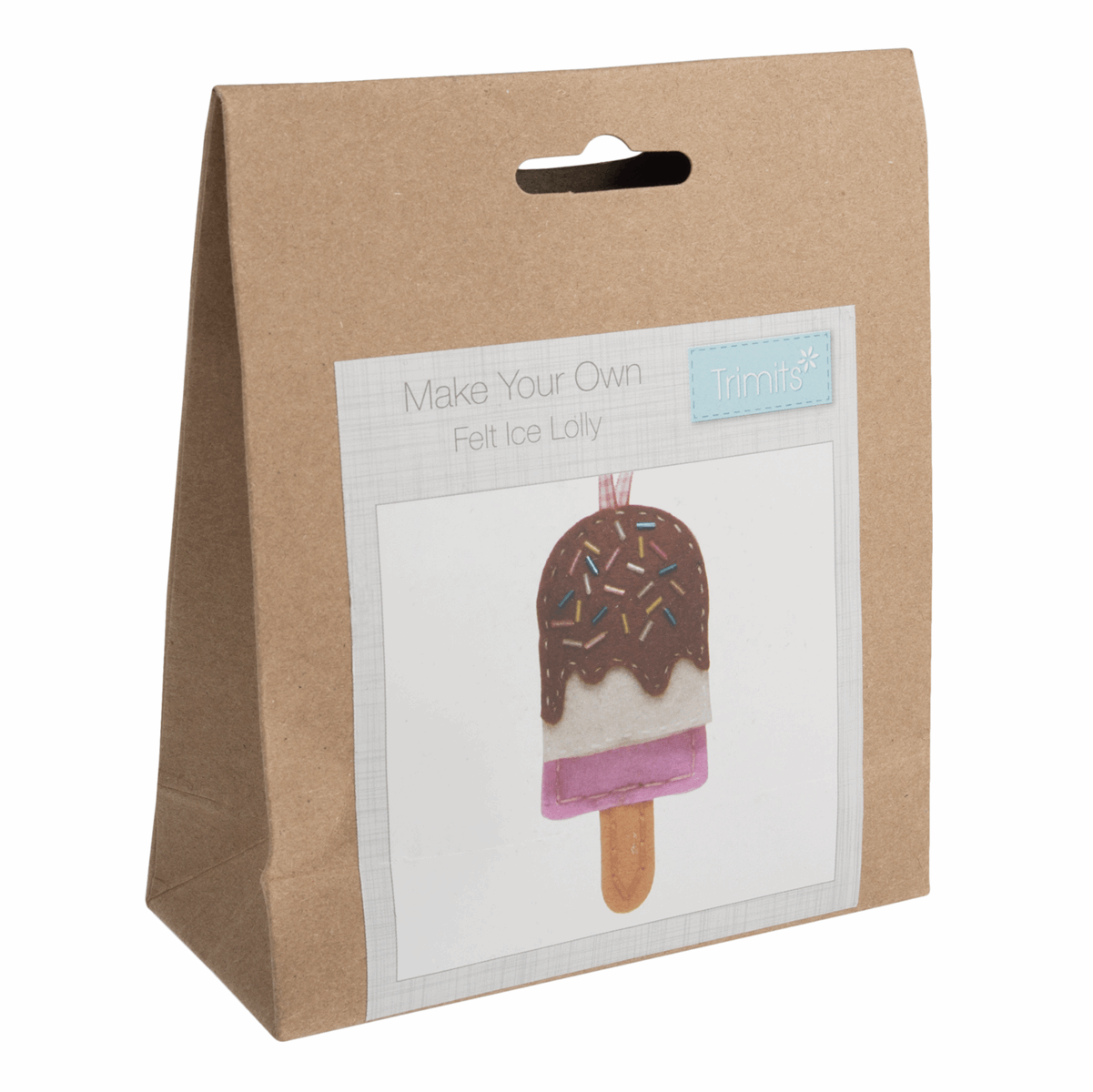 Ice Lolly - Trimits Felt Decoration Kit GCK057