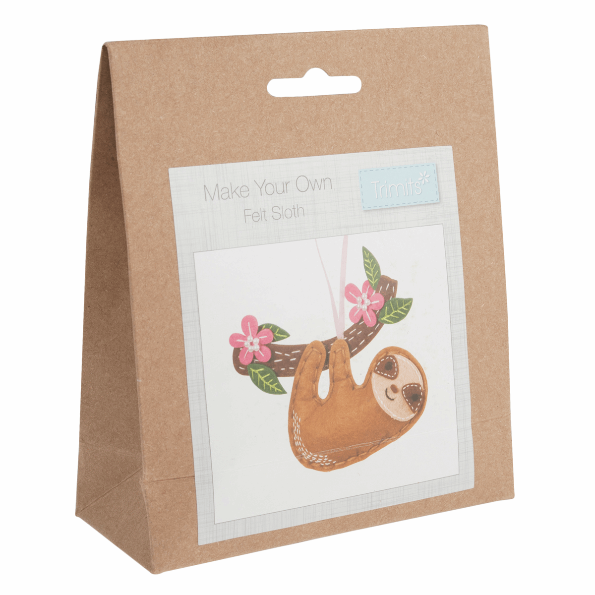 Trimits Felt Decoration Kit: Sloth GCK080