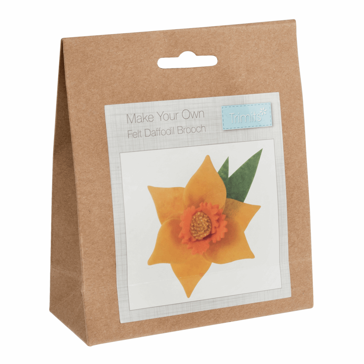 Daffodil Brooch - Trimits Felt Decoration Kit GCK081