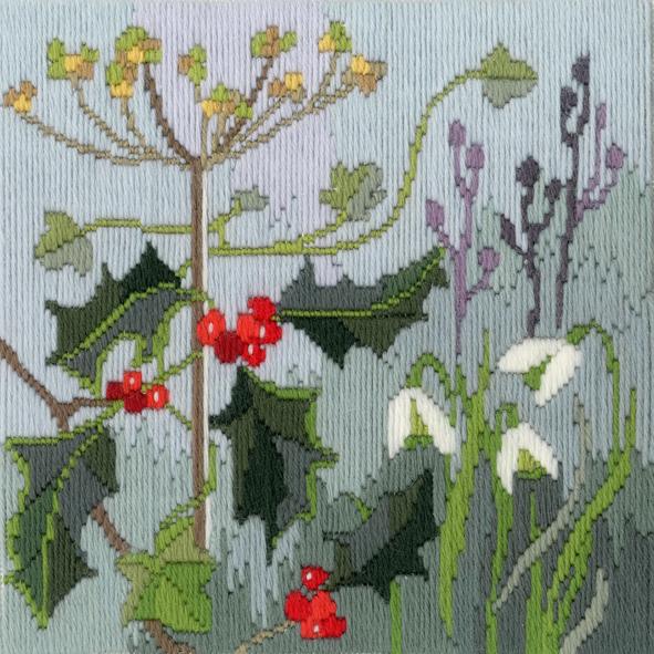 Long Stitch Seasons: Winter - Derwentwater Designs Long Stitch Kit LSS04
