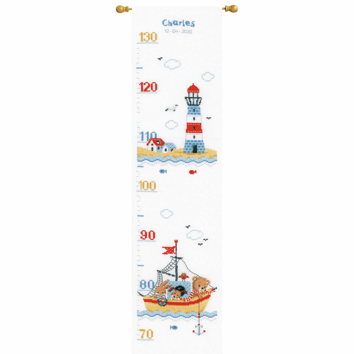 Boat Sailing - Vervaco Counted Cross Stitch Kit PN-0169272