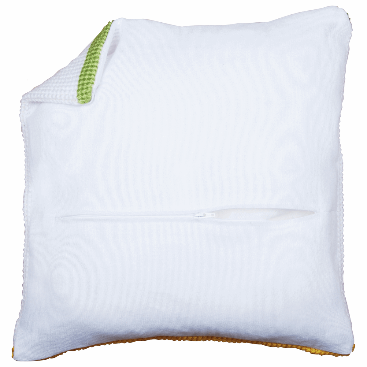 Cushion Back With Zipper 45 x 45cm (18" x18") - White PN-0174415