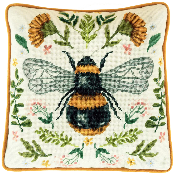 Botanical Bee Tapestry - Bothy Threads Kit TAP12