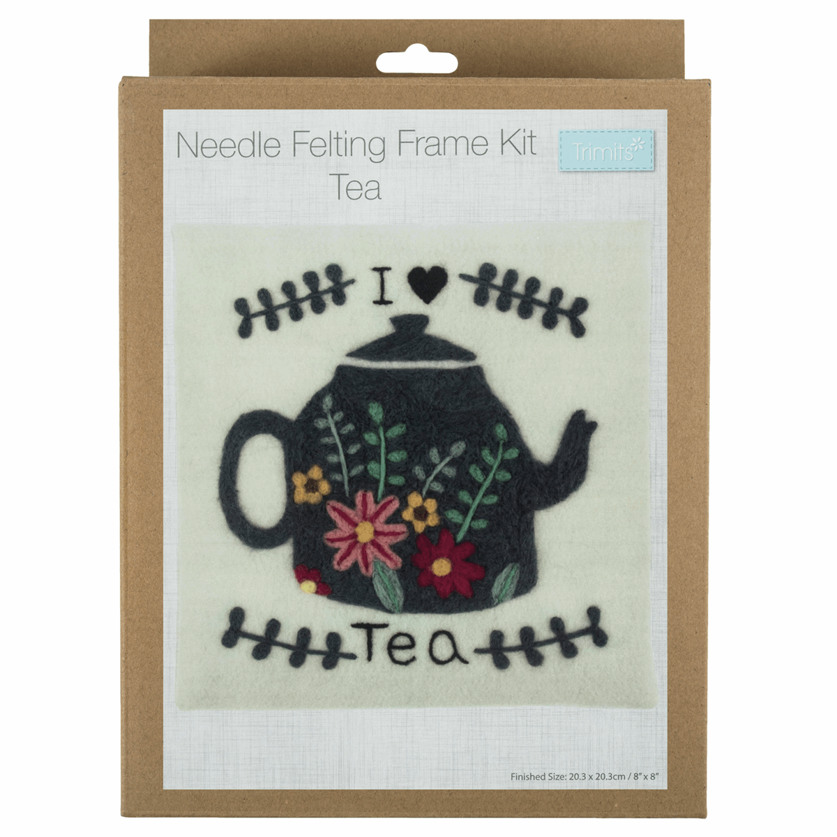 Tea - Trimits Needle Felting Kit with Frame TCK029