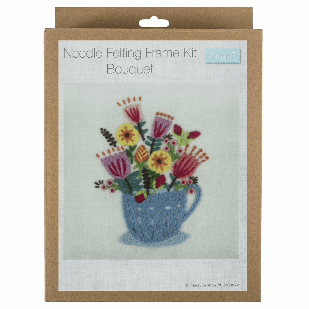 Bouquet - Trimits Needle Felting Kit with Frame TCK030