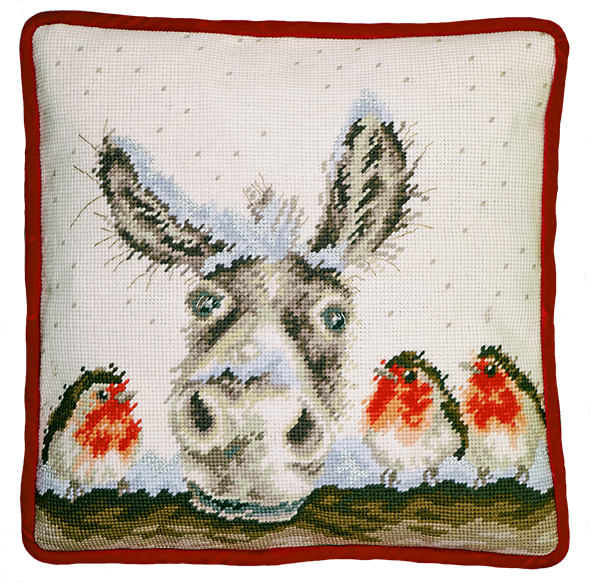 Christmas Donkey Tapestry - Bothy Threads Kit THD39