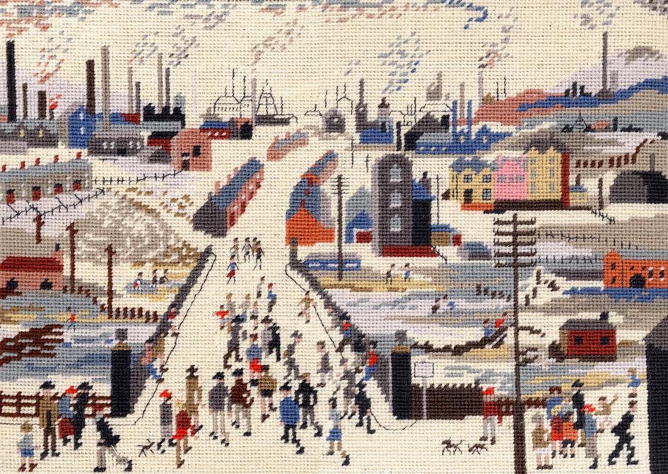 Canal Bridge by Lowry Tapestry- Bothy Threads Kit TLC10