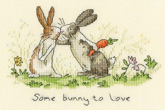 Some Bunny to Love - Bothy Threads Cross Stitch Kit XAJ3