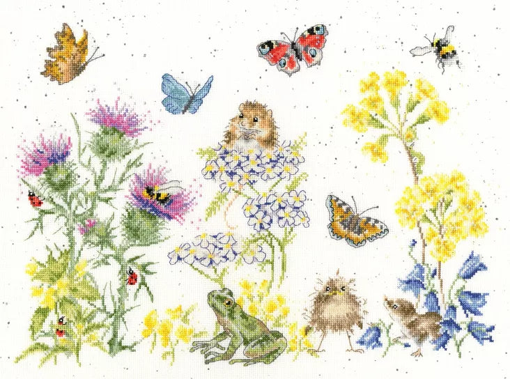 Wildflower Memories - Bothy Threads Cross Stitch Kit XHD100