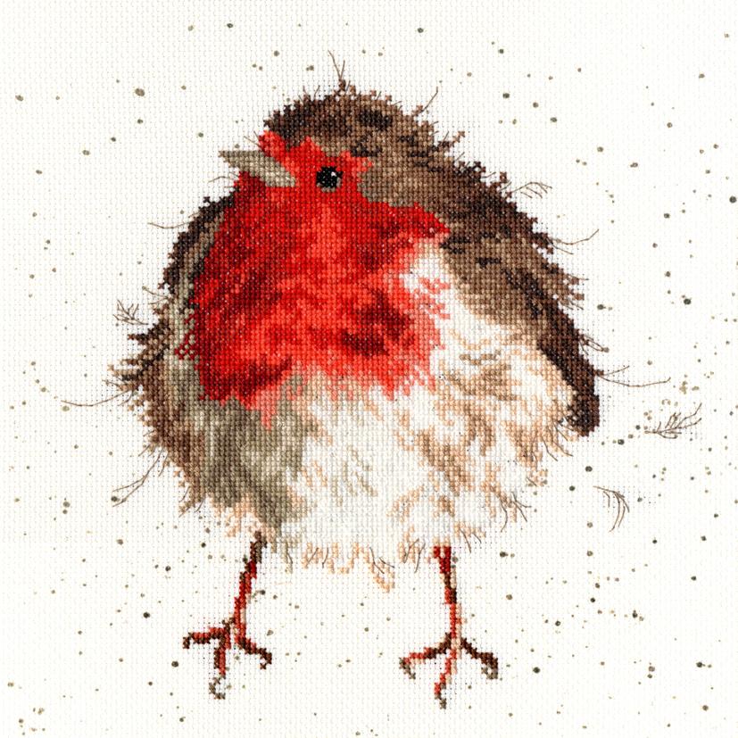 Jolly Robin - Bothy Threads Cross Stitch Kit XHD5