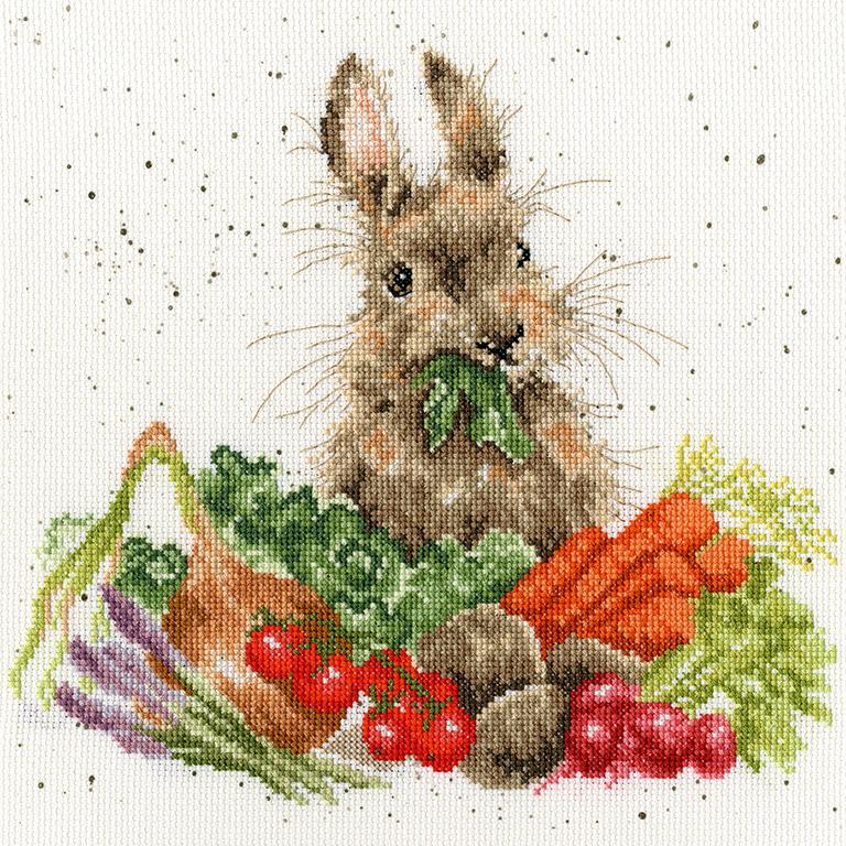 Grow Your Own - Rabbit - Bothy Threads Cross Stitch Kit XHD52