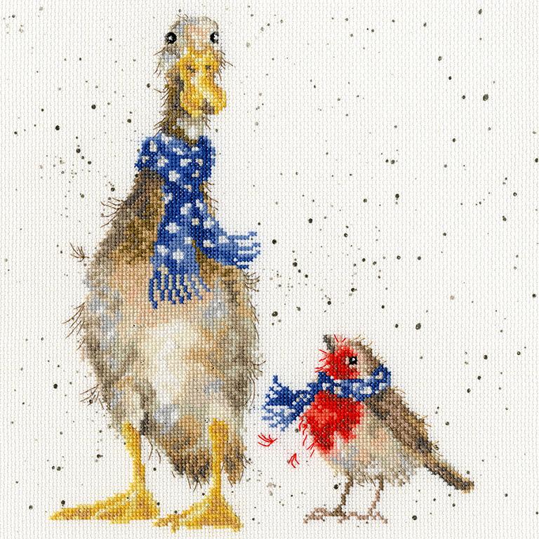 Christmas Scarves - Bothy Threads Cross Stitch Kit XHD54