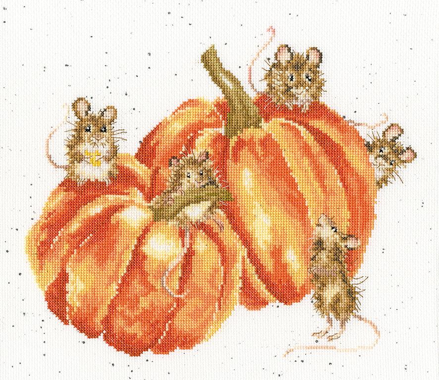 Pumpkin, Spice And All Things Mice - Bothy Threads Cross Stitch Kit XHD68