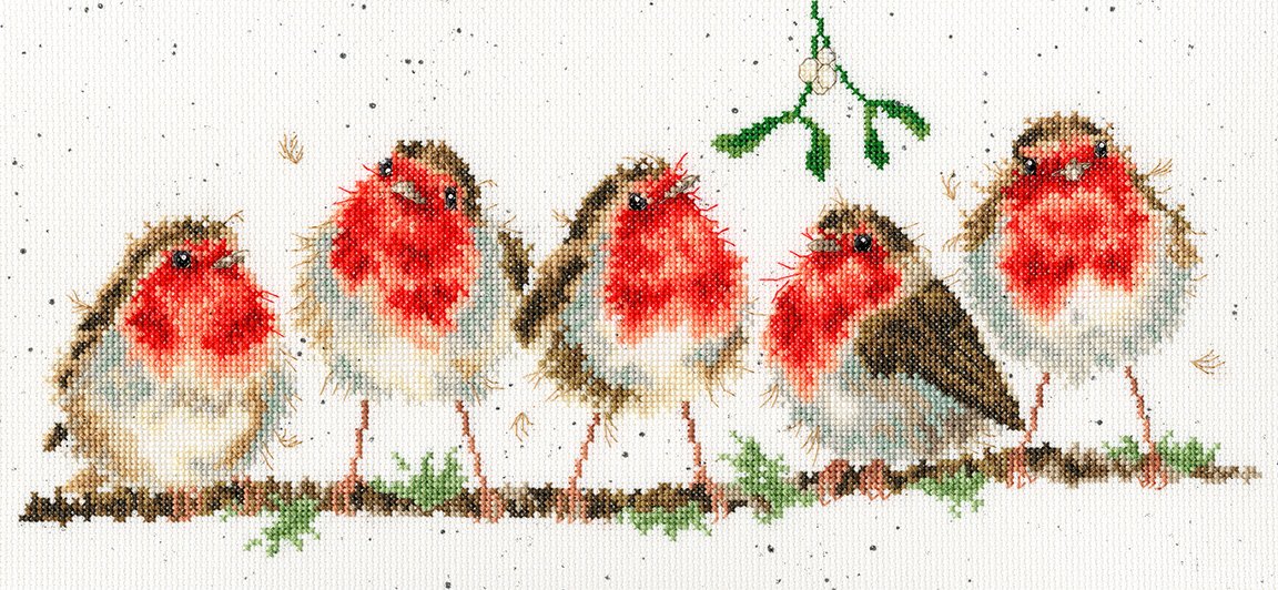 Rockin’ Robins - Bothy Threads Cross Stitch Kit XHD69