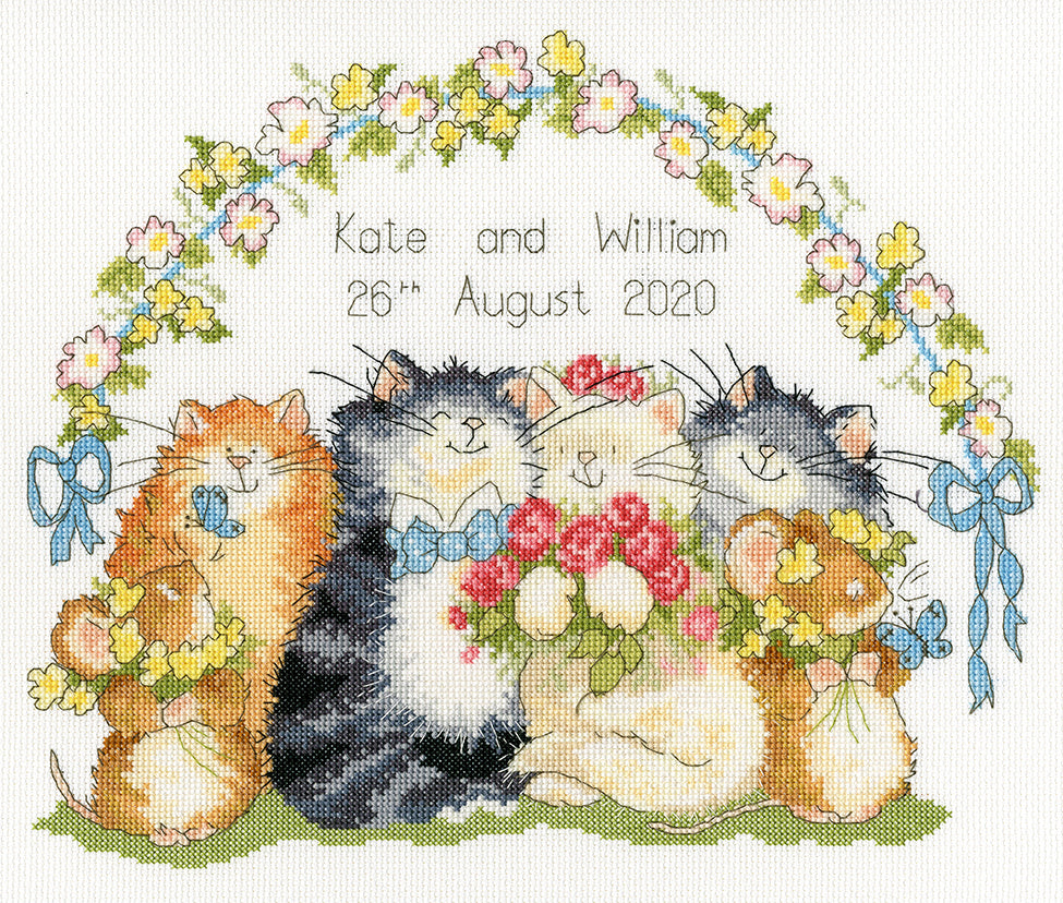 The Purrrfect Day - Bothy Threads Cross Stitch Kit XMS17