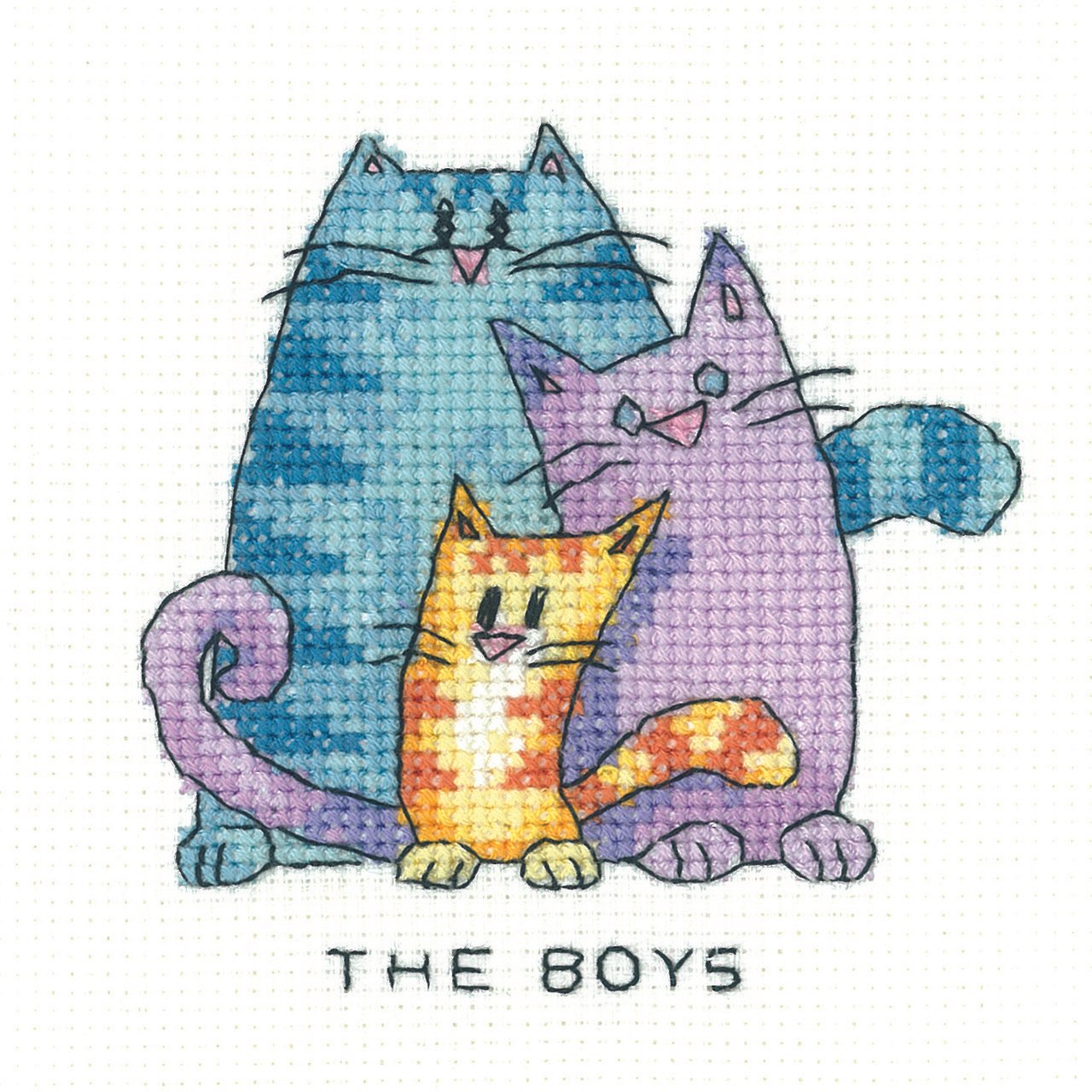 The Boys- Heritage Crafts Cross Stitch Kit SHTB1405 -|