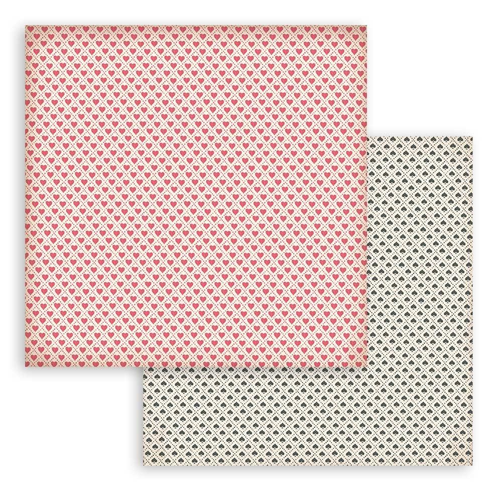 Stamperia Alice Backgrounds 8x8 Inch Paper Pack (SBBS46)