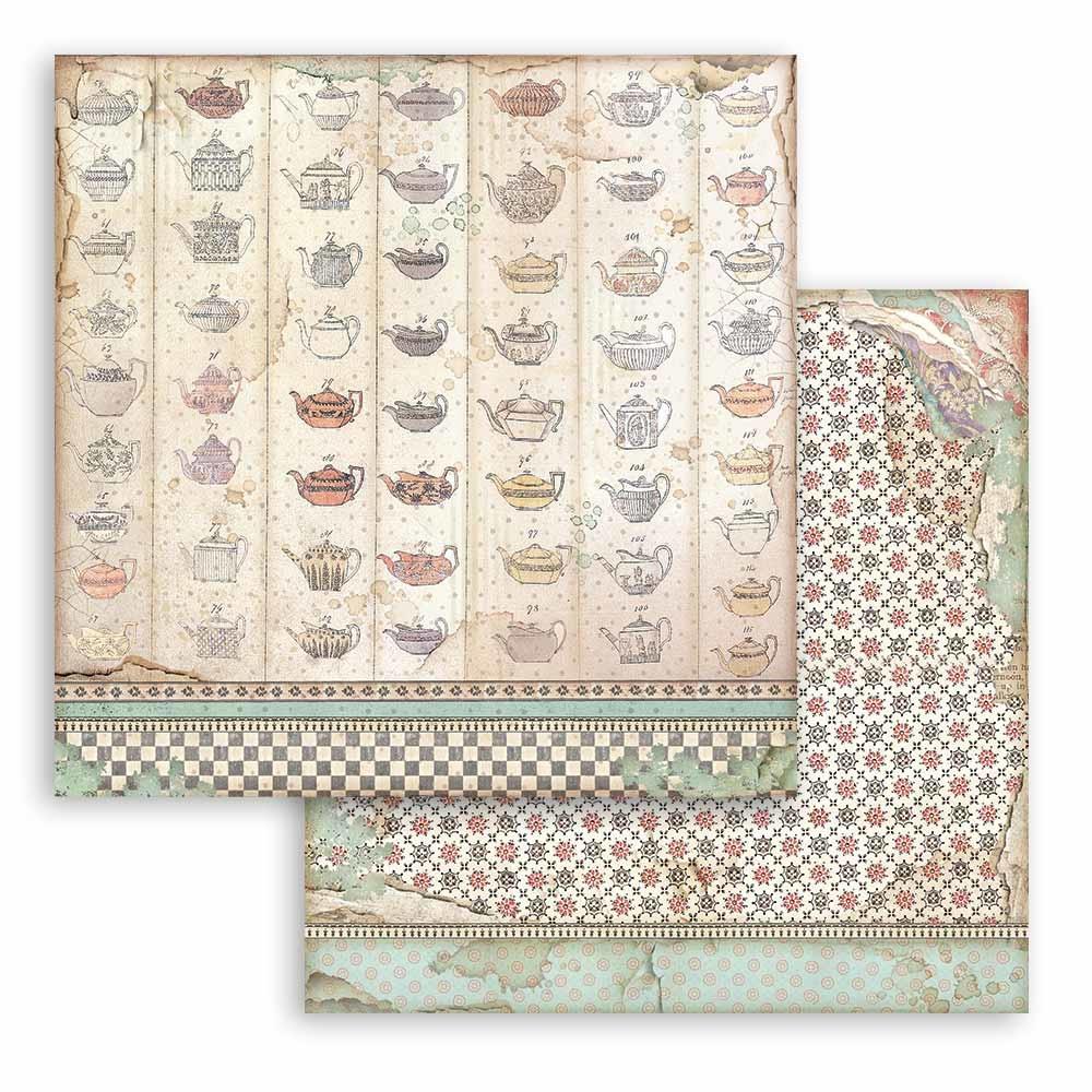 Stamperia Alice Through the Looking Glass 8x8 Inch Paper Pack (SBBS42)