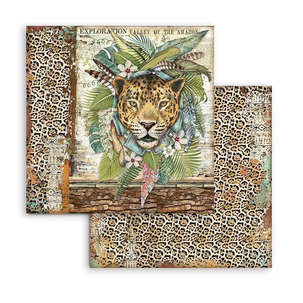 Stamperia Amazonia 8x8 Inch Paper Pack (SBBS28)