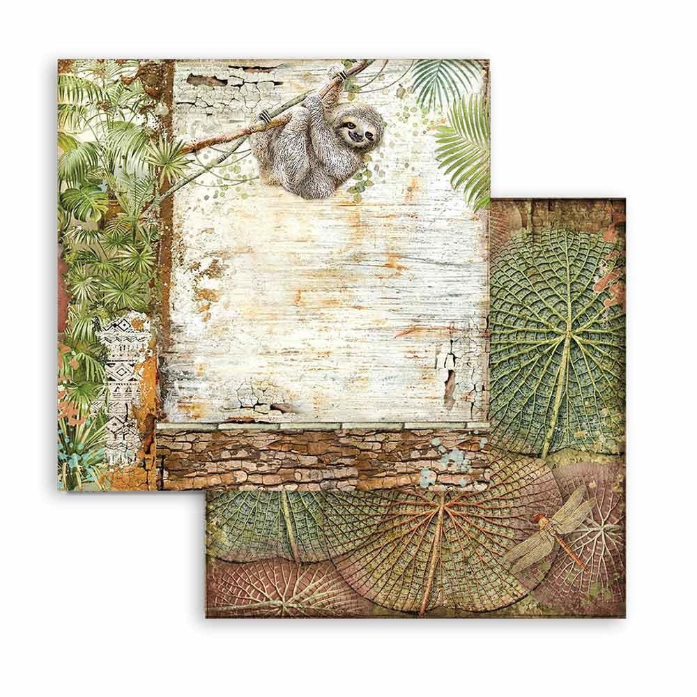 Stamperia Amazonia 8x8 Inch Paper Pack (SBBS28)