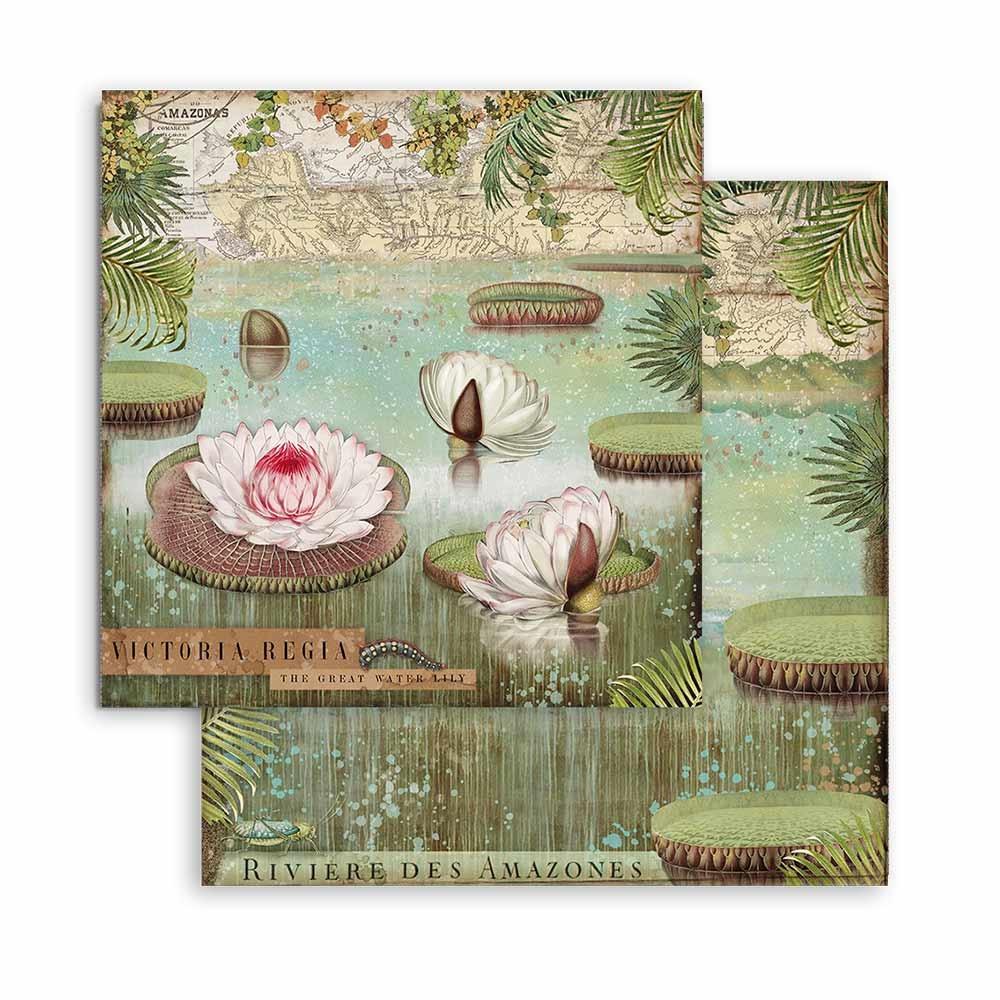 Stamperia Amazonia 8x8 Inch Paper Pack (SBBS28)