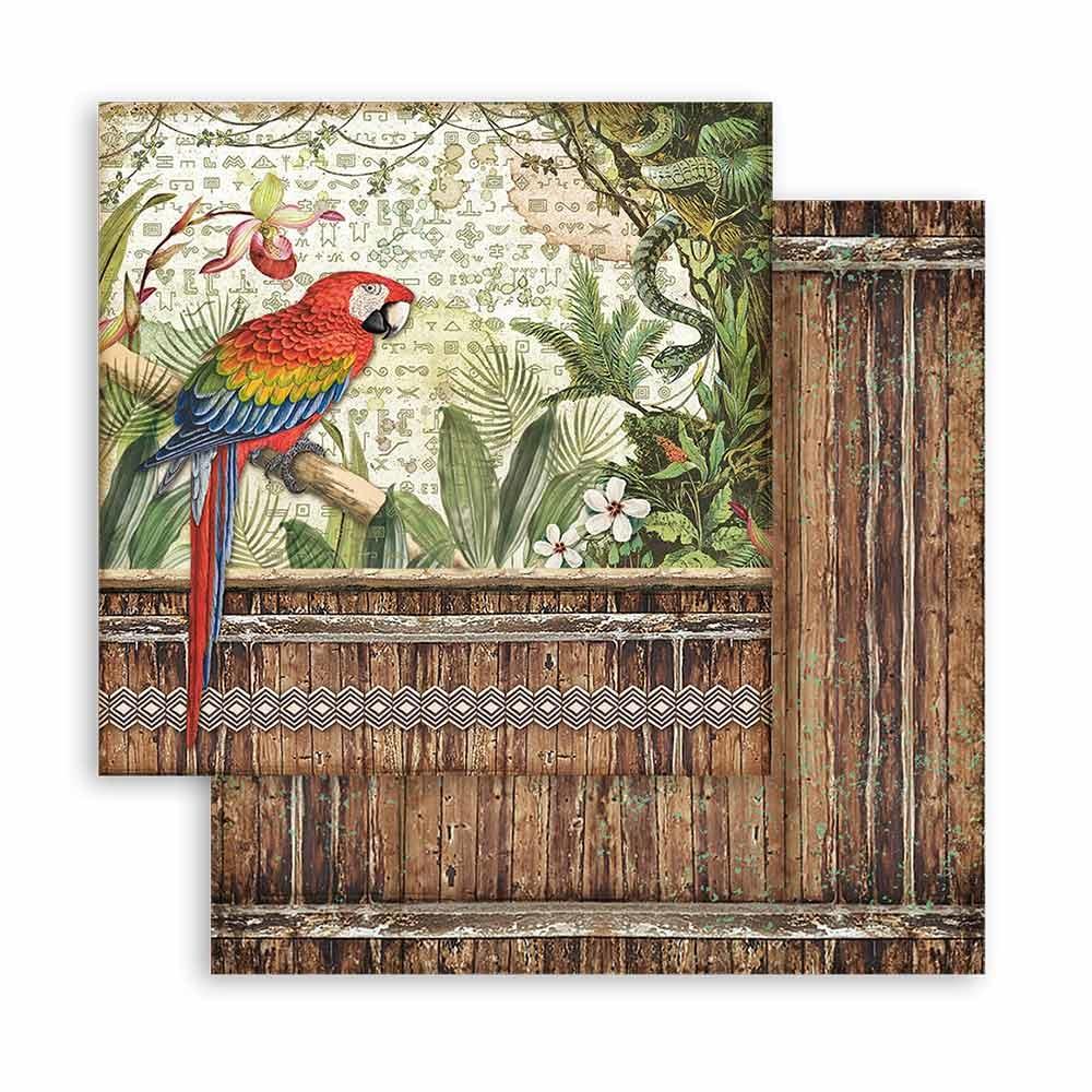 Stamperia Amazonia 8x8 Inch Paper Pack (SBBS28)