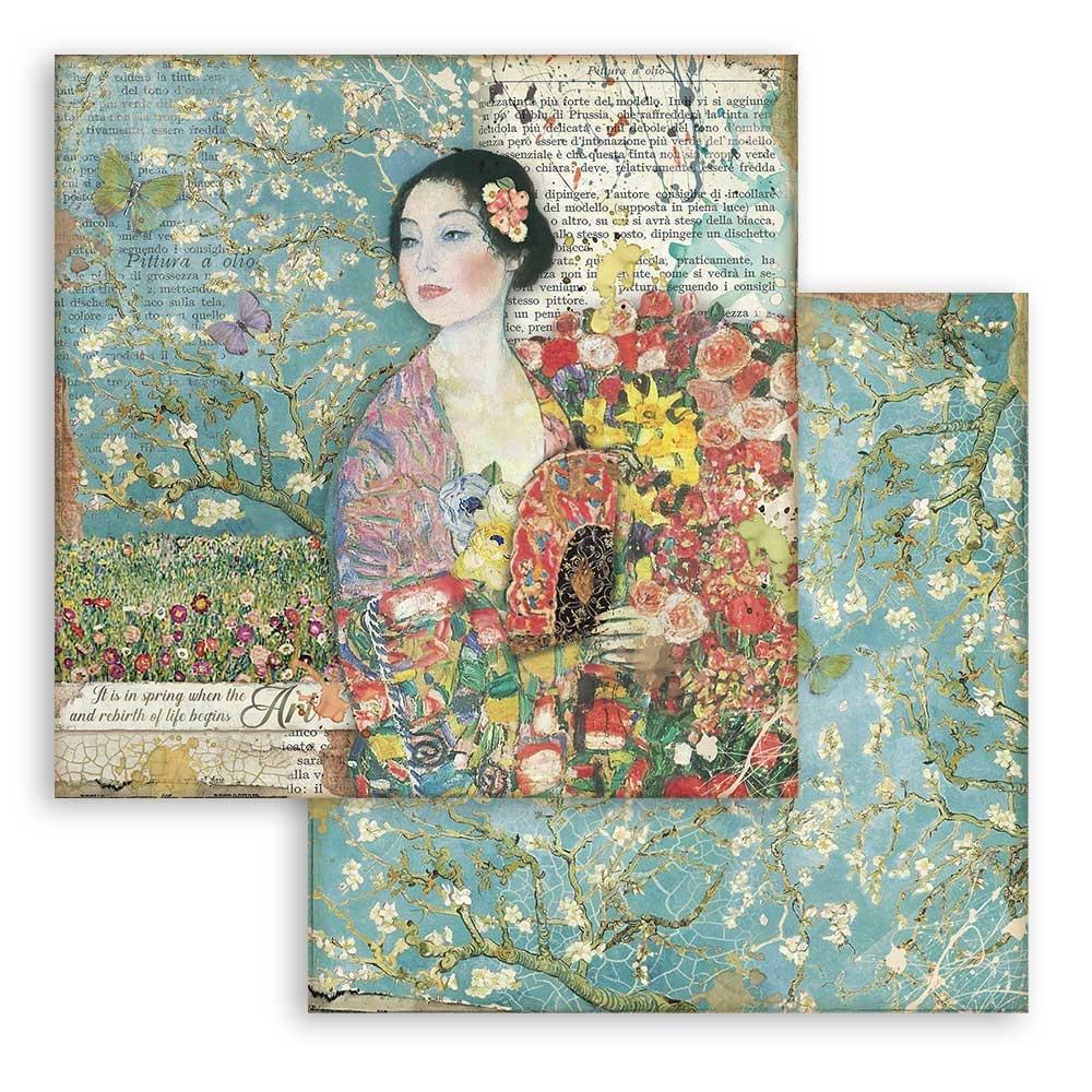 Stamperia Atelier des Arts 8x8 Inch Paper Pack (SBBS33)