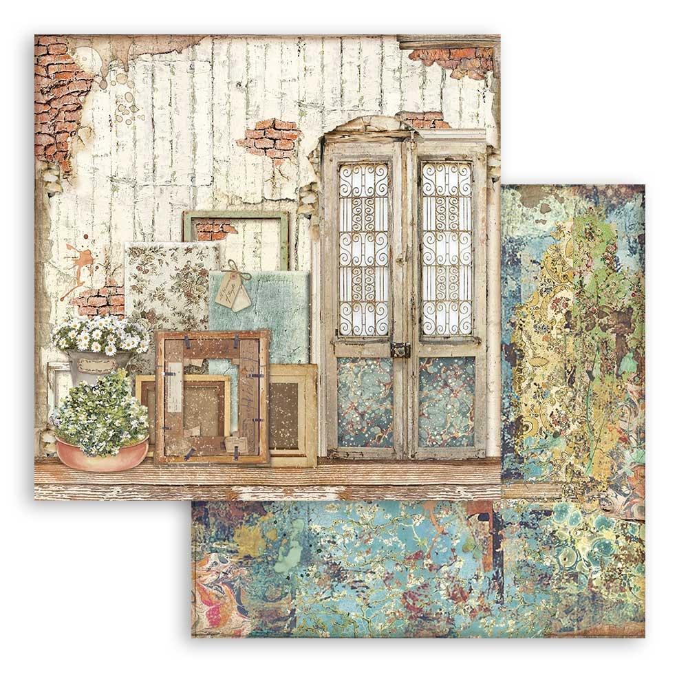 Stamperia Atelier des Arts 8x8 Inch Paper Pack (SBBS33)