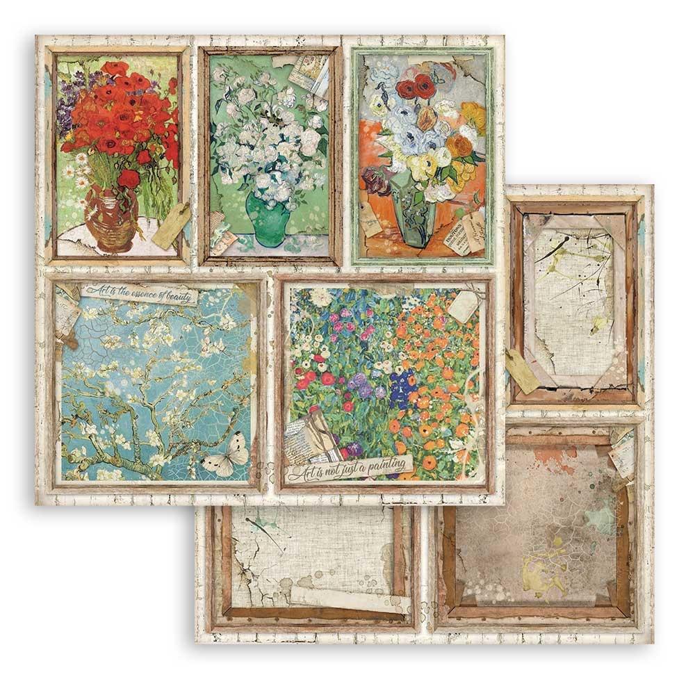 Stamperia Atelier des Arts 8x8 Inch Paper Pack (SBBS33)
