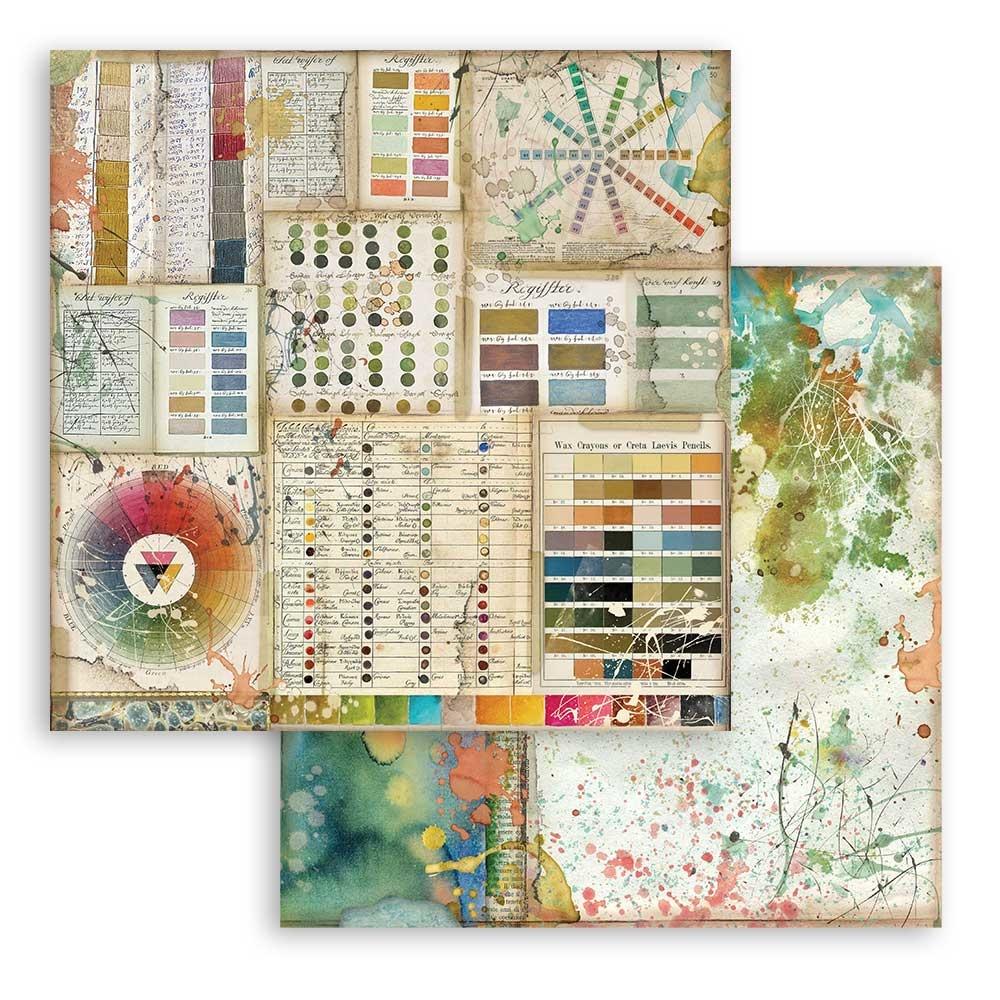 Stamperia Atelier des Arts 8x8 Inch Paper Pack (SBBS33)