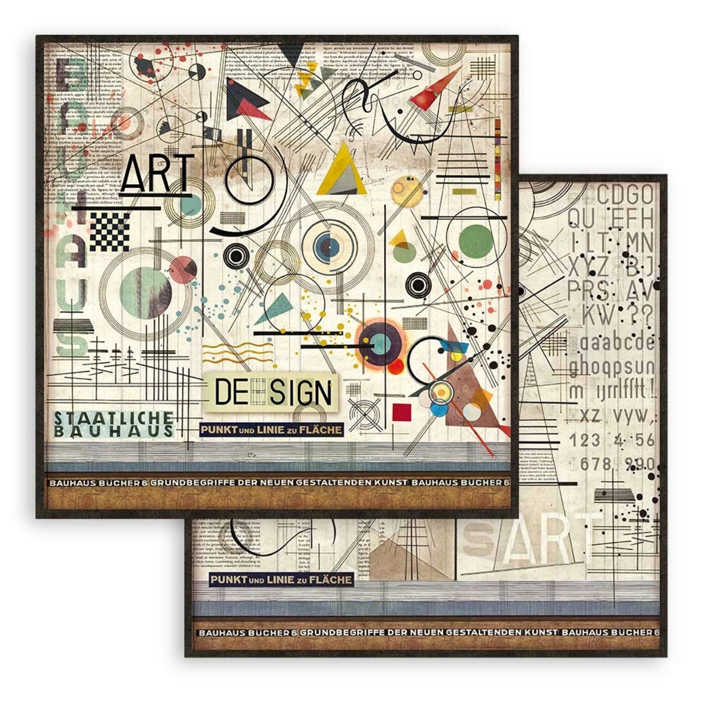 Stamperia Bauhaus 12x12 Inch Paper Pack (SBBL116)
