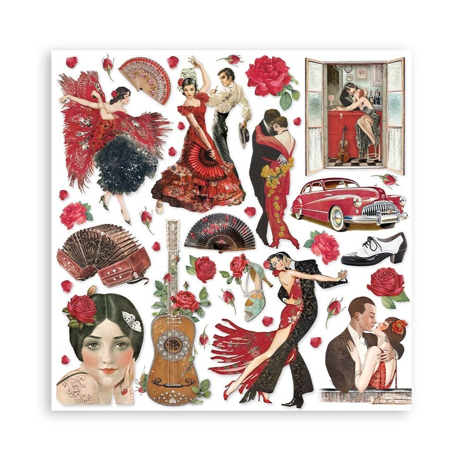 Stamperia Desire 6x6 Inch Paper Pack (SBBXS21)