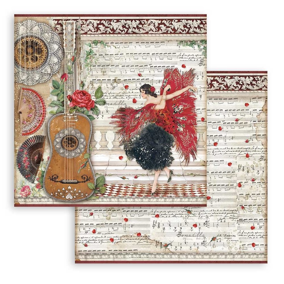 Stamperia Desire 6x6 Inch Paper Pack (SBBXS21)