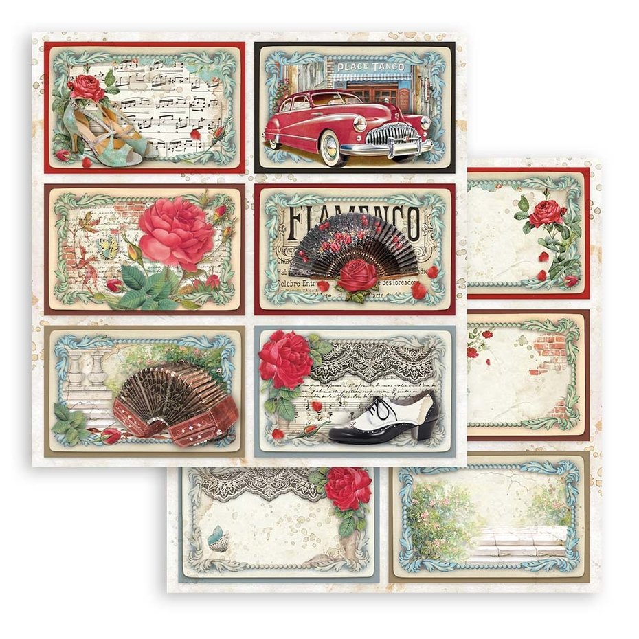 Stamperia Desire 6x6 Inch Paper Pack (SBBXS21)