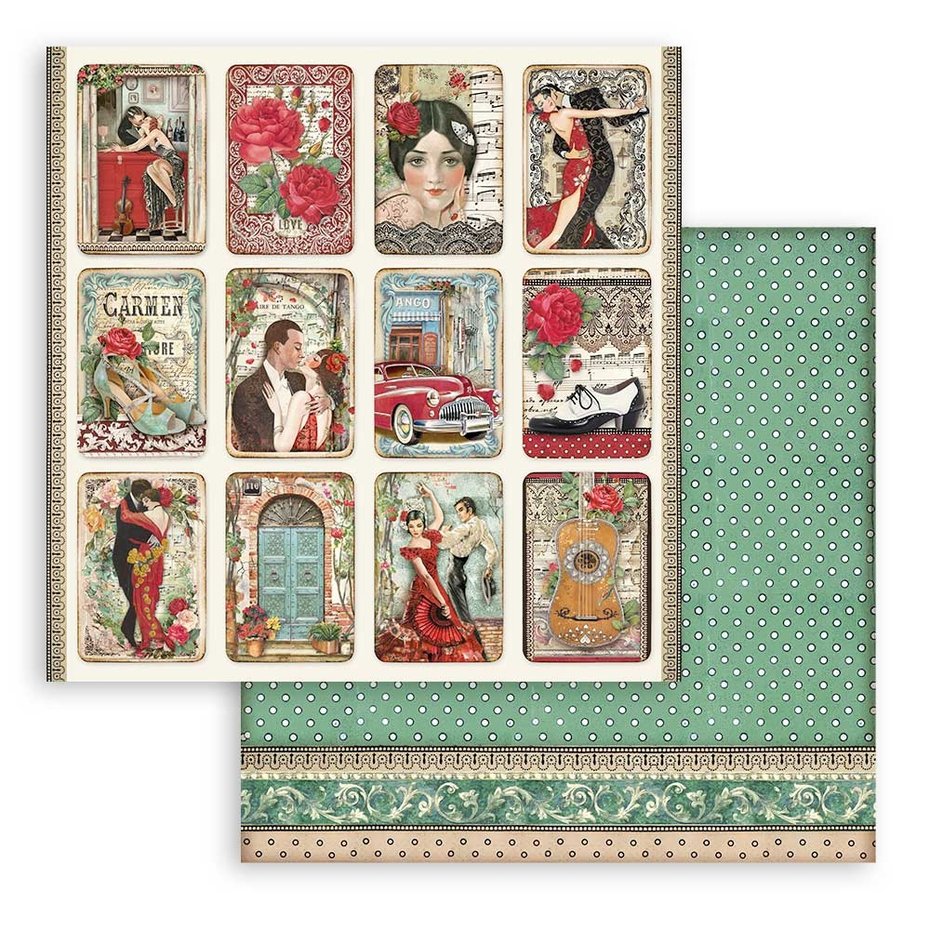 Stamperia Desire 6x6 Inch Paper Pack (SBBXS21)