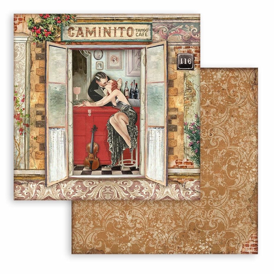 Stamperia Desire 6x6 Inch Paper Pack (SBBXS21)