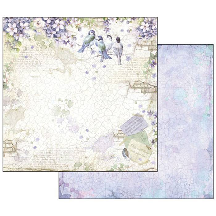 Stamperia Flower Alphabet 12x12 Inch Paper Pack SBBL30 for Scrapbooking