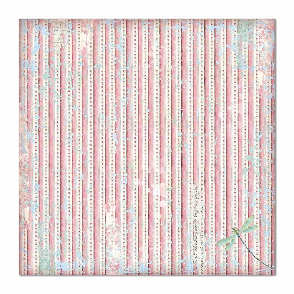 Stamperia Hortensia Garland 12x12 Inch Paper Sheet (SBB696) -|