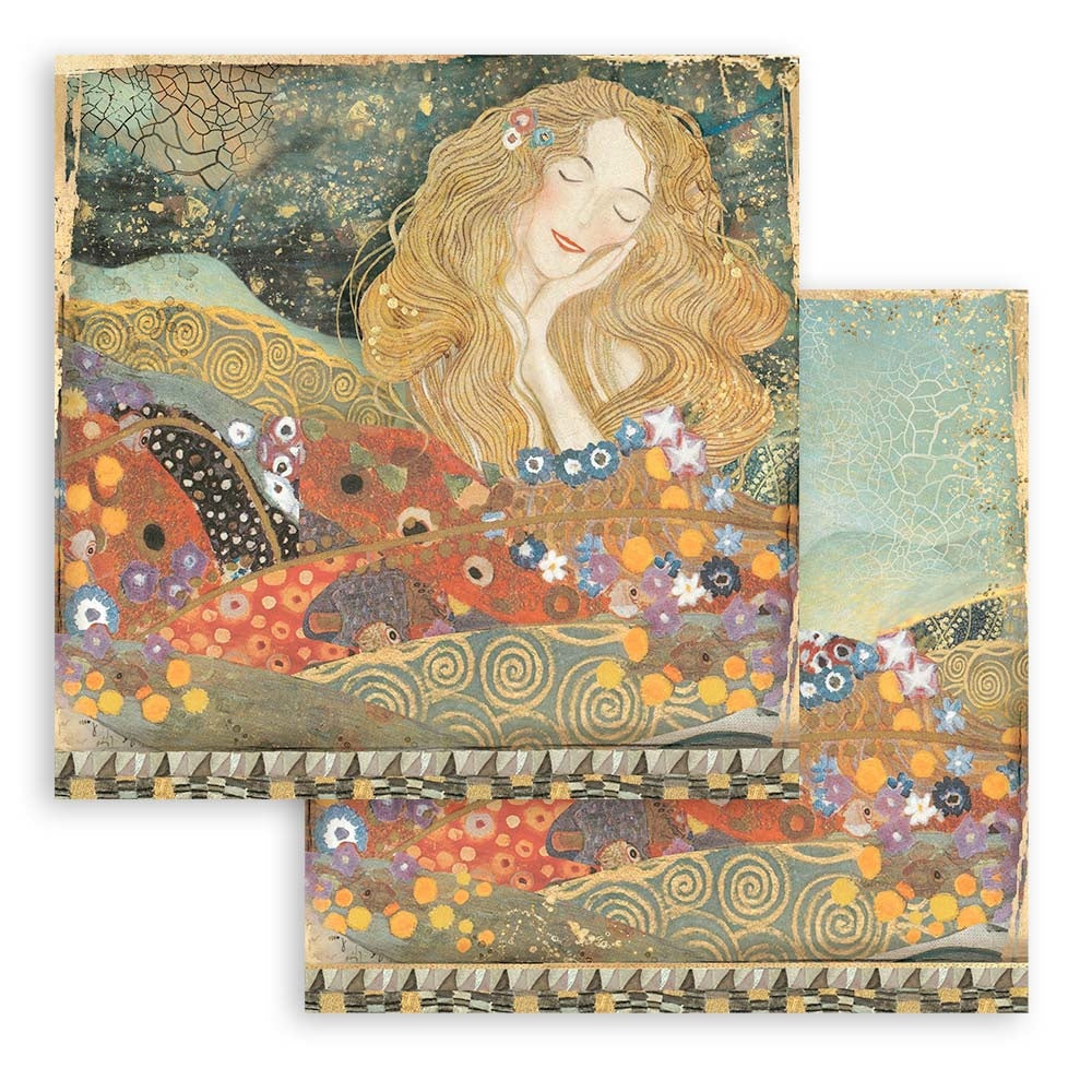 Stamperia Klimt 12x12 Inch Paper Pack (SBBL97)