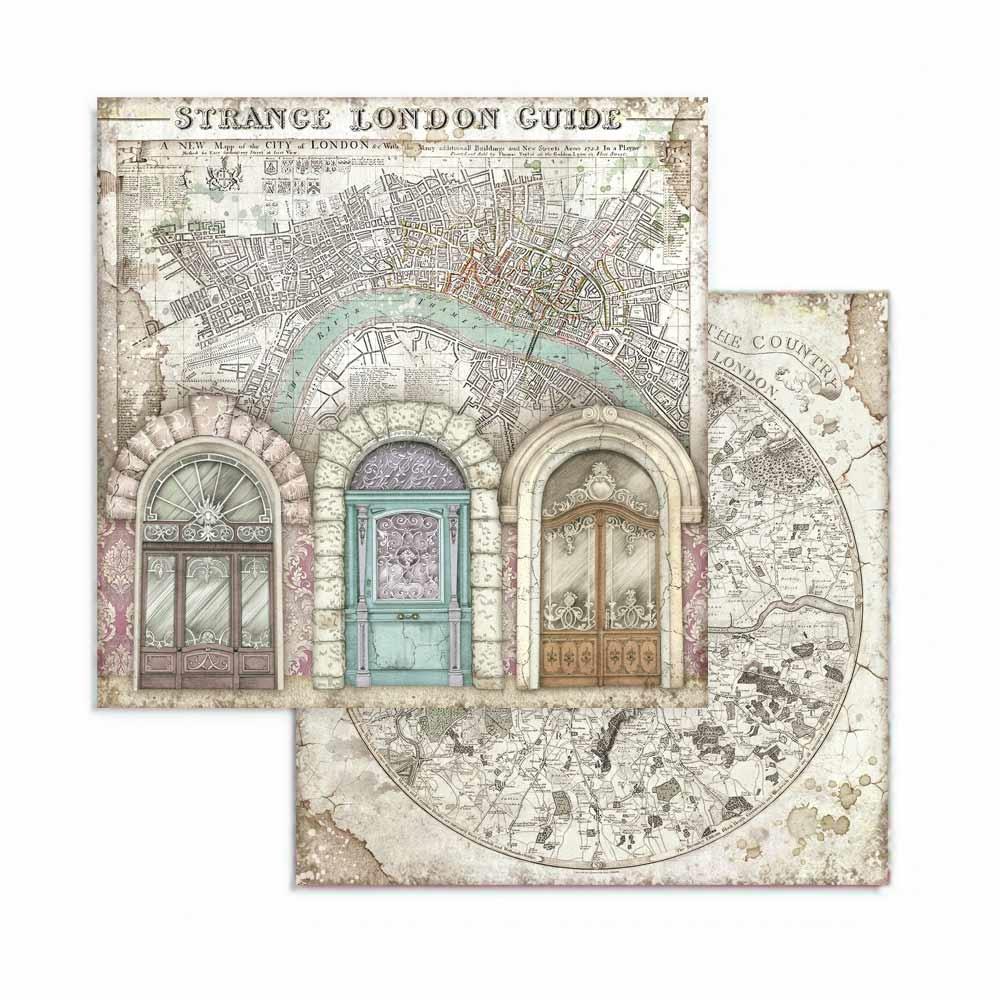 Stamperia Lady Vagabond 8x8 Inch Paper Pack (SBBS27)