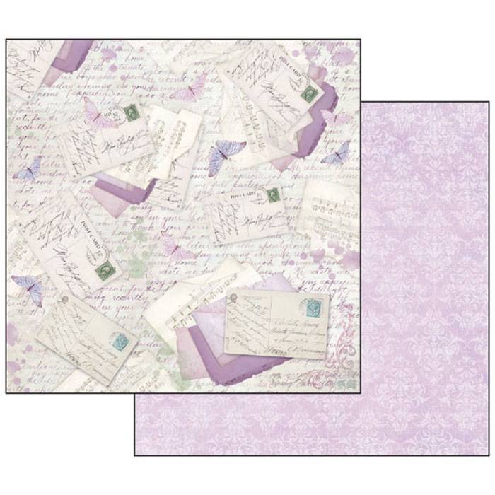 Stamperia Lilac 12x12 Inch Paper Pack SBBL21