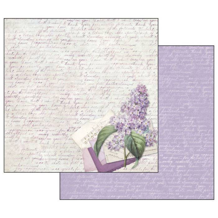 Stamperia Lilac 12x12 Inch Paper Pack SBBL21