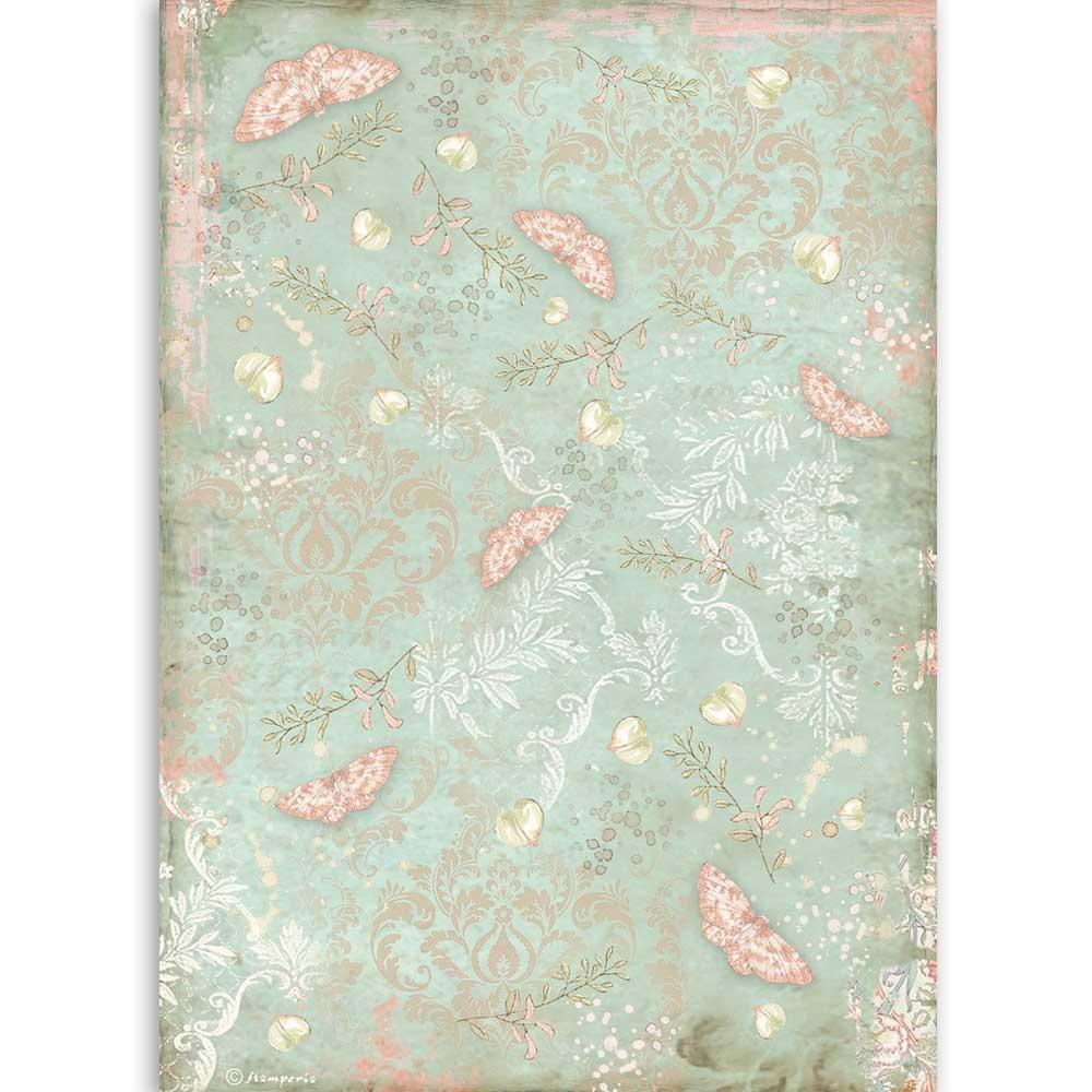 Stamperia Rice Paper A4 Butterfly (DFSA4509)
