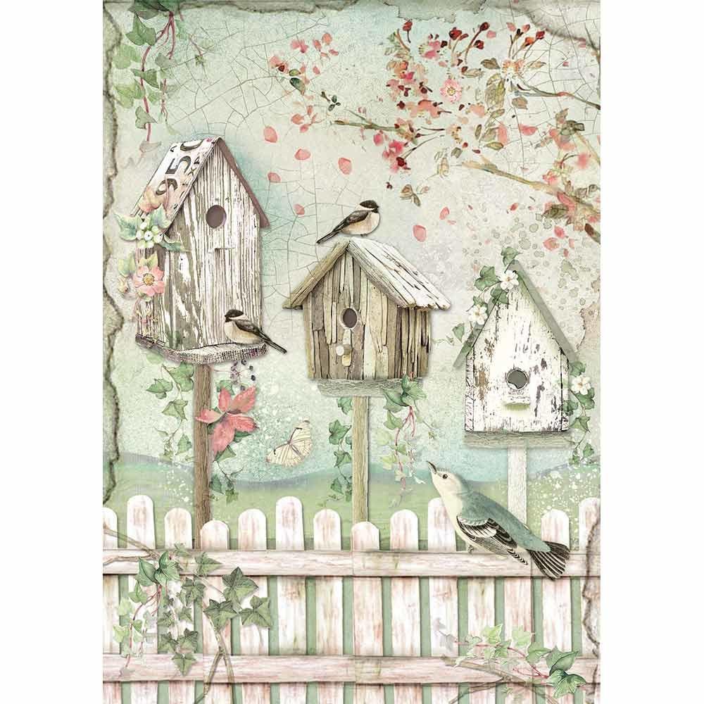 Stamperia Rice Paper A4 Nests (DFSA4448) for Decoupage
