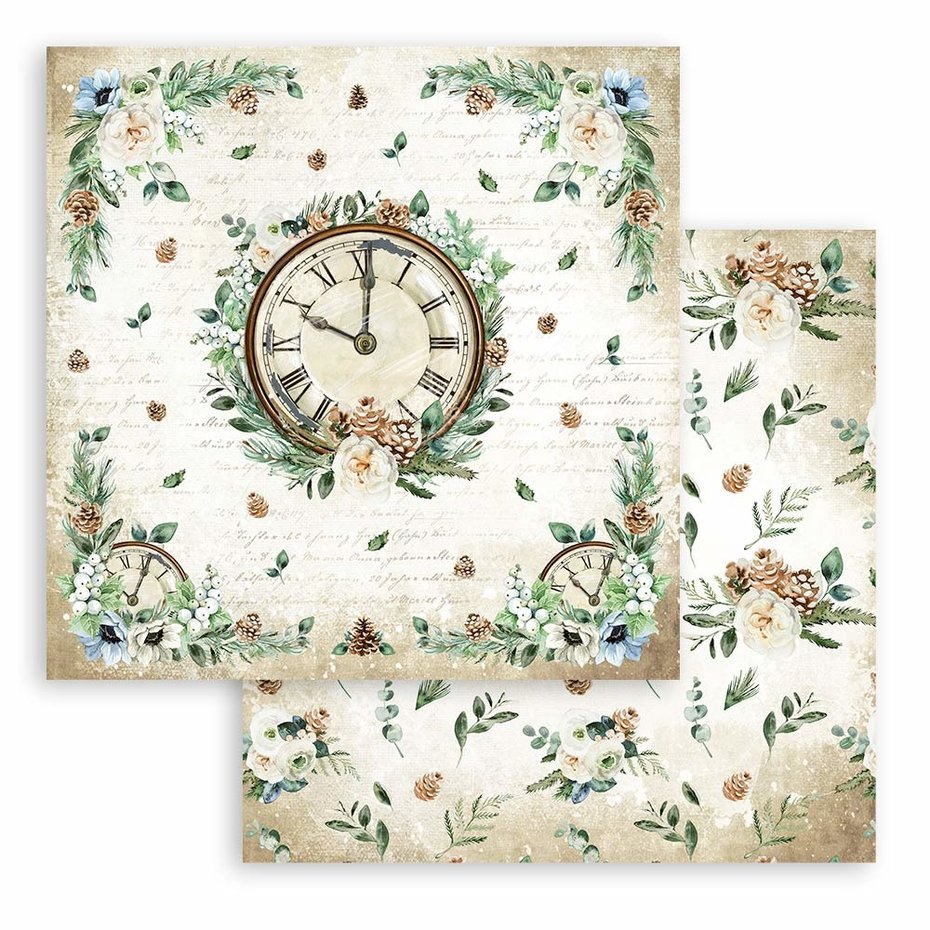 Stamperia Romantic Cozy Winter 6x6 Inch Paper Pack (SBBXS24)