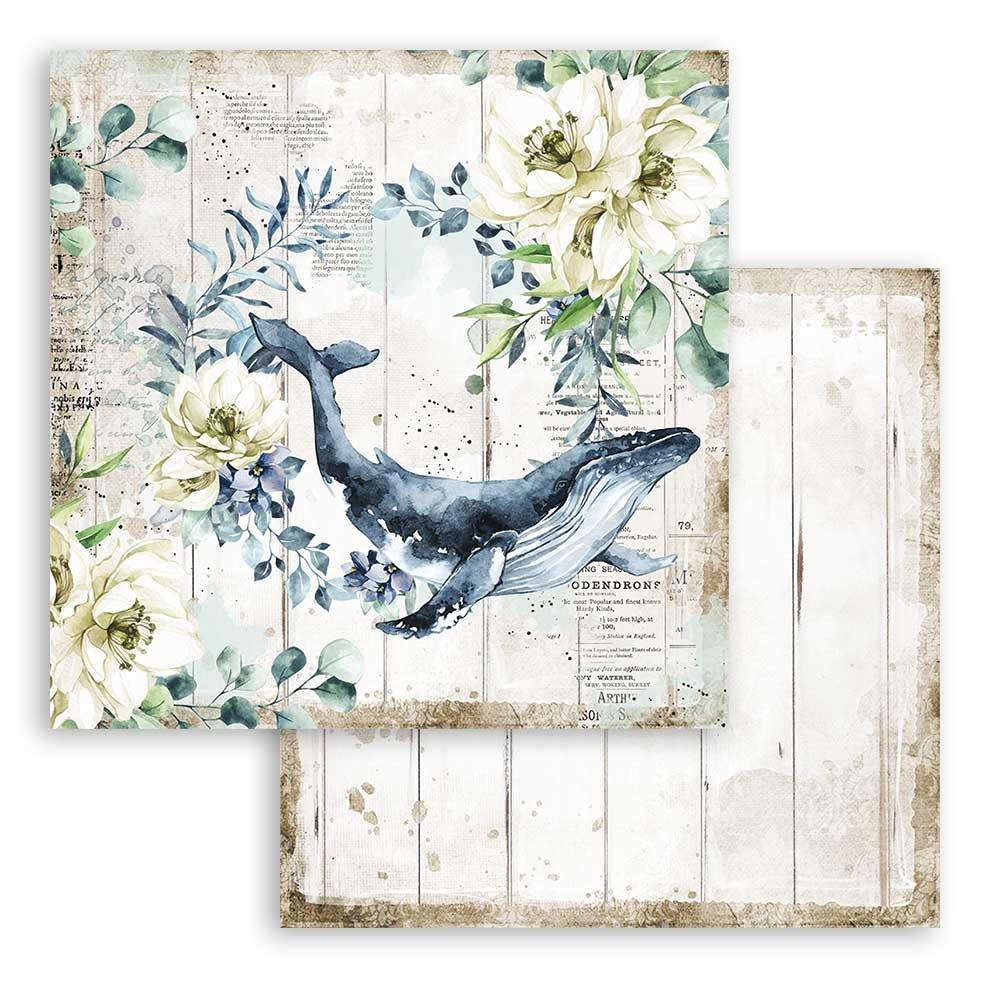 Stamperia Romantic Sea Dream 12x12 Inch Paper Pack (SBBL87)